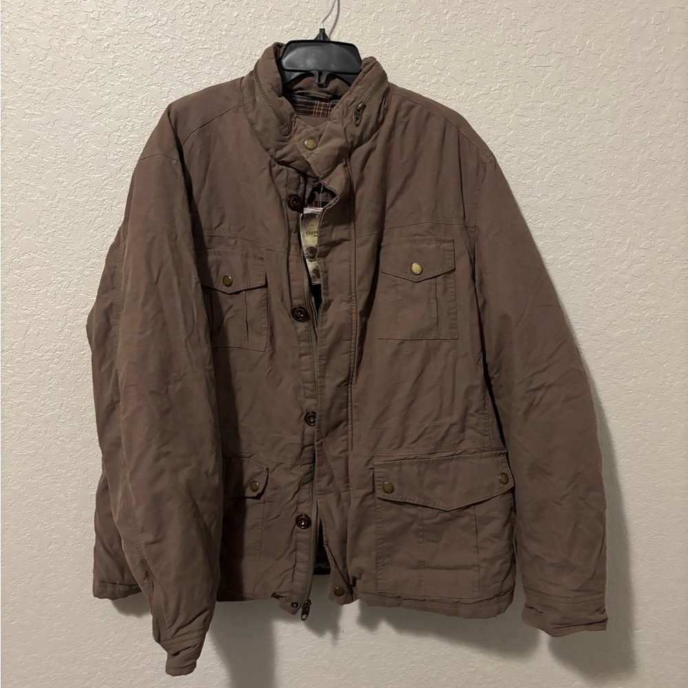 Men's flannel-lined jacket